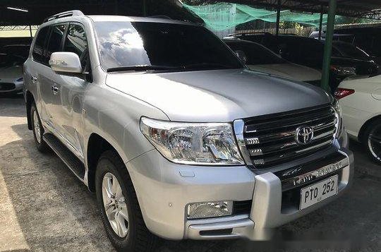 Silver Toyota Land Cruiser 2011 at 66000 km for sale 