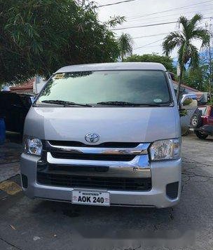 Silver Toyota Hiace 2017 at 18000 km for sale 