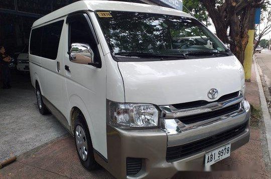 White Toyota Hiace 2016 at 40014 km for sale