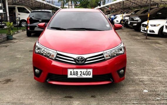 Red Toyota Altis 2014 for sale in Cainta 
