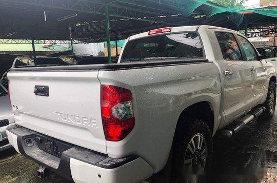 Selling White Toyota Tundra 2019 Automatic Diesel  -2