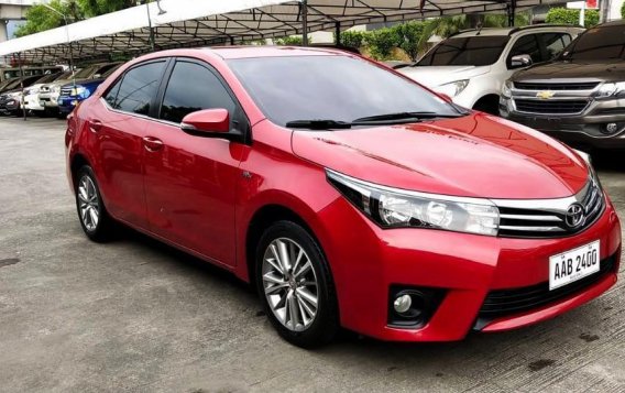 Red Toyota Altis 2014 for sale in Cainta -2