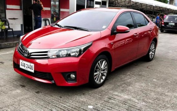 Red Toyota Altis 2014 for sale in Cainta -1