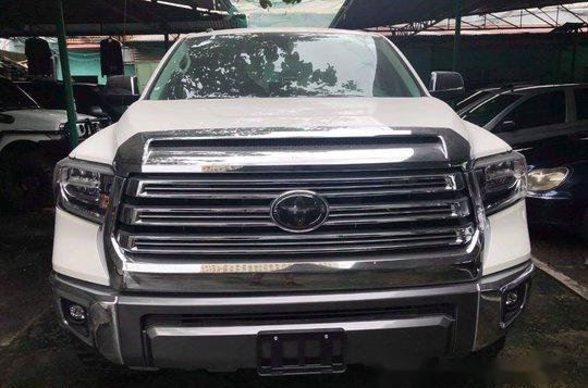 Selling White Toyota Tundra 2019 Automatic Diesel  