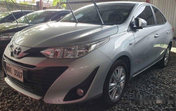 Silver Toyota Vios 2018 for sale in Quezon City -1