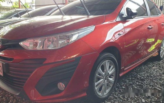 Red Toyota Vios 2018 for sale in Quezon City -1