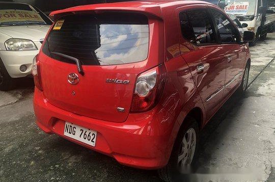 Selling Red Toyota Wigo 2017 Automatic Gasoline at 19000 km -7