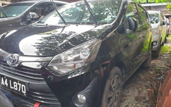 Black Toyota Wigo 2018 for sale in Quezon City 