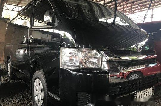 Black Toyota Hiace 2018 Manual Diesel for sale-1