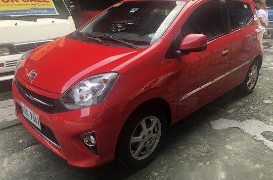 Selling Red Toyota Wigo 2017 Automatic Gasoline at 19000 km -6