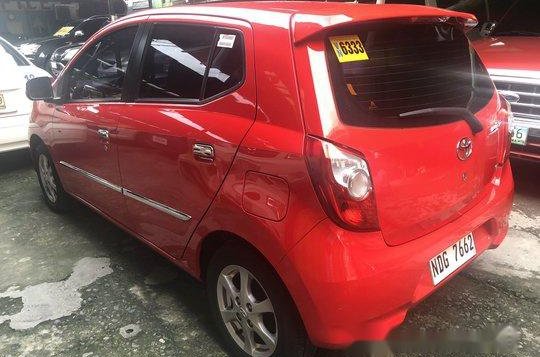 Selling Red Toyota Wigo 2017 Automatic Gasoline at 19000 km -8