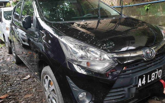 Black Toyota Wigo 2018 for sale in Quezon City 