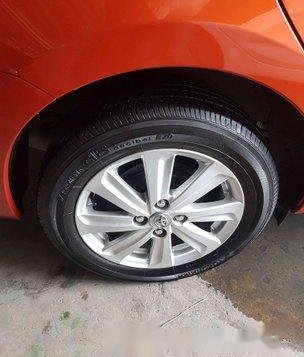 Orange Toyota Vios 2018 for sale in Pasig -6