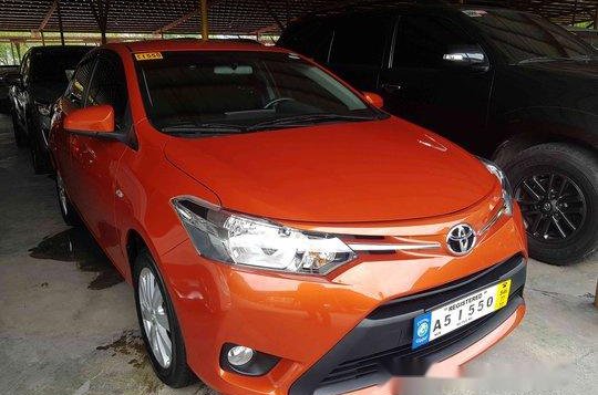 Orange Toyota Vios 2018 for sale in Pasig 