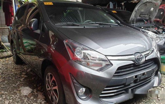 Grey Toyota Wigo 2018 at 1900 km for sale