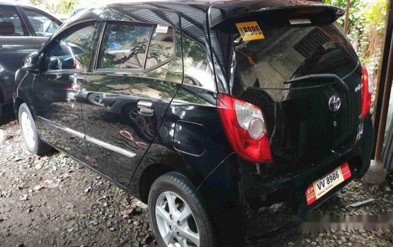 Selling Black Toyota Wigo 2017 Automatic Gasoline-1