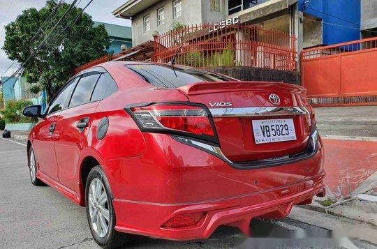 Red Toyota Vios 2016 at 42000 km for sale-4
