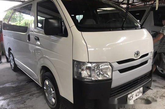 Selling White Toyota Hiace 2016 Manual Diesel 