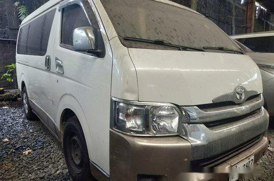 Sell White 2016 Toyota Hiace in Makati -2