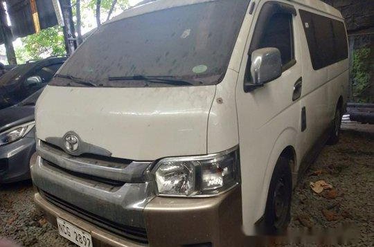 Sell White 2016 Toyota Hiace in Makati -1