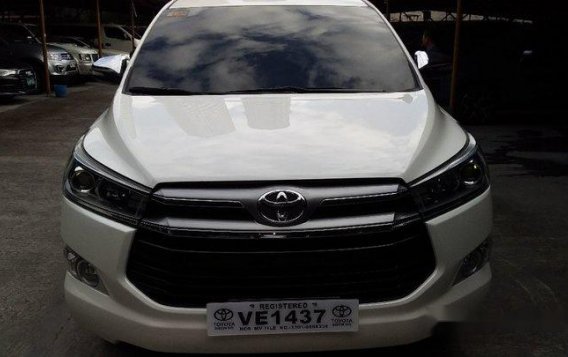 White Toyota Innova 2016 Automatic Diesel for sale -1