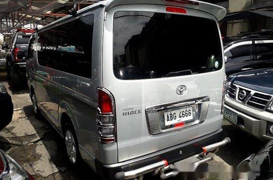 Silver Toyota Hiace 2015 at 48000 km for sale -1