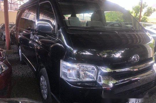 Black Toyota Hiace 2018 Manual Diesel for sale-1