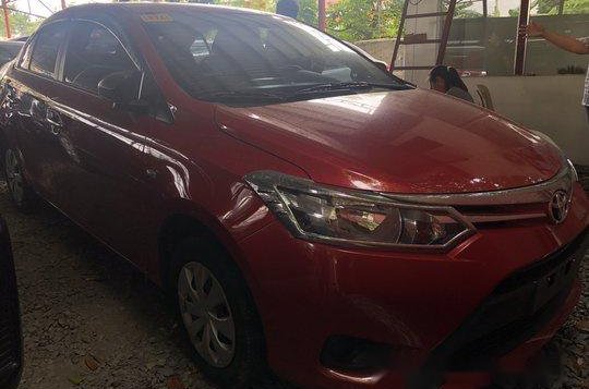 Red Toyota Vios 2018 Manual Gasoline for sale