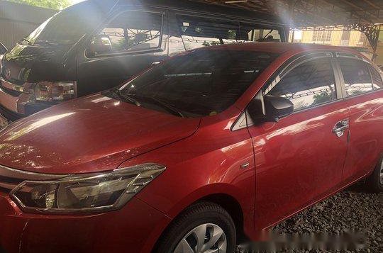 Red Toyota Vios 2018 Manual Gasoline for sale-1