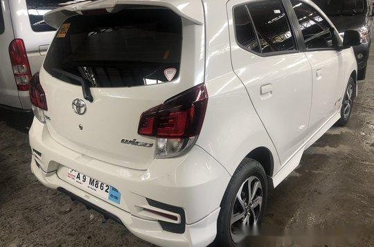 White Toyota Wigo 2019 Automatic Gasoline for sale