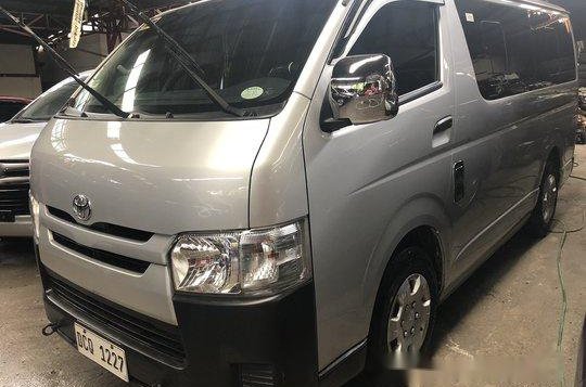 Silver Toyota Hiace 2017 at 22000 km for sale