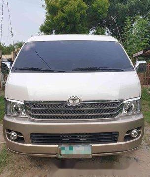 White Toyota Hiace 2010 at 69000 km for sale
