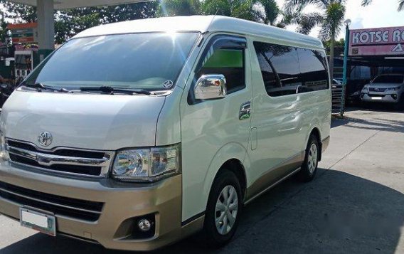 White Toyota Hiace 2011 for sale in Meycauayan-2