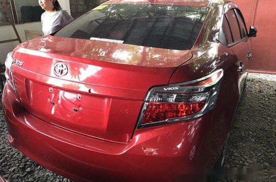 Red Toyota Vios 2018 Manual Gasoline for sale-3