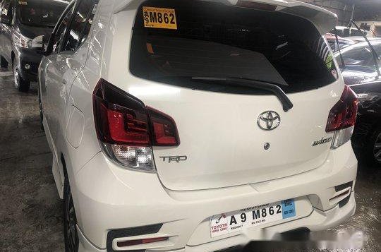 White Toyota Wigo 2019 Automatic Gasoline for sale-3