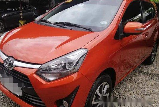 Sell Orange 2018 Toyota Wigo at 13000 km 