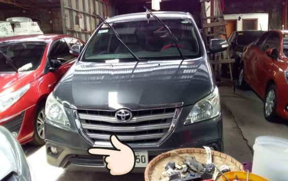 Grey Toyota Innova 2016 for sale in Quezon City