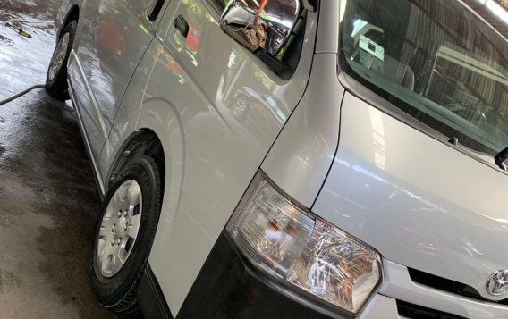 Silver Toyota Hiace 2017 for sale in Quezon City