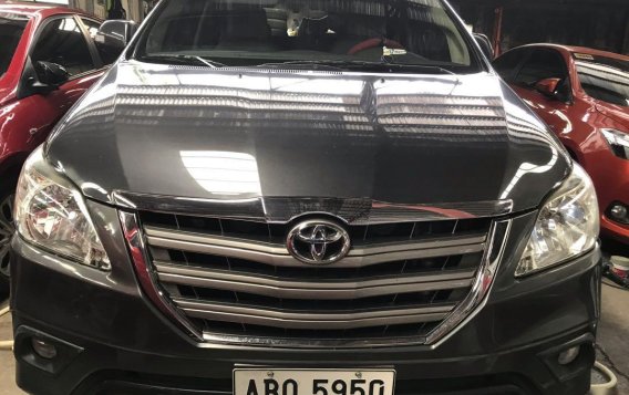 Gray Toyota Innova 2016 for sale in Quezon City 