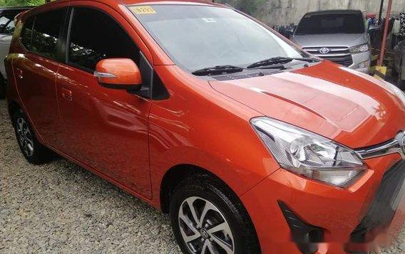 Sell Orange 2018 Toyota Wigo at 13000 km -3