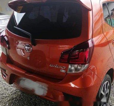 Sell Orange 2018 Toyota Wigo at 13000 km -4