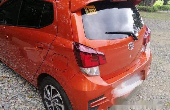 Sell Orange 2018 Toyota Wigo at 13000 km -5