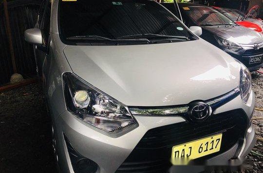 Selling Silver Toyota Wigo 2019 in Quezon City -3