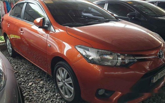 Selling Orange Toyota Vios 2017 at 11900 km 