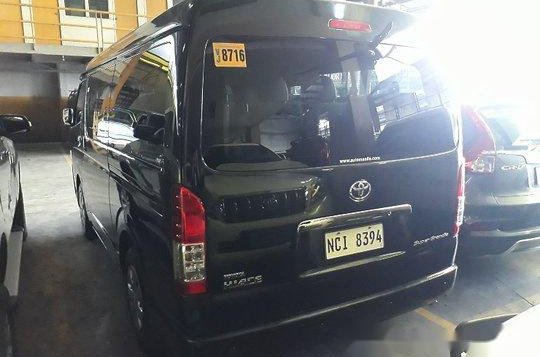 Selling Black Toyota Hiace 2017 at 33710 km -3