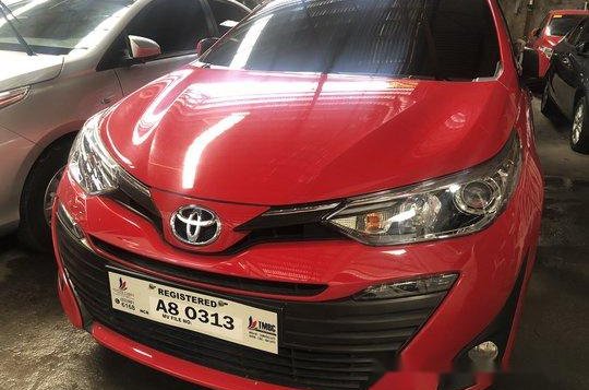 Red Toyota Vios 2019 for sale in Quezon City 