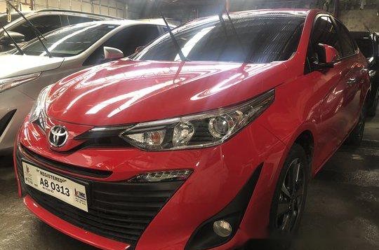 Red Toyota Vios 2019 for sale in Quezon City -1