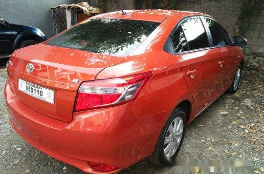 Orange Toyota Vios 2018 for sale in Quezon City -2