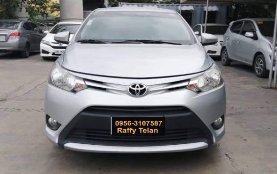 Silver 2015 Toyota Vios Automatic for sale 