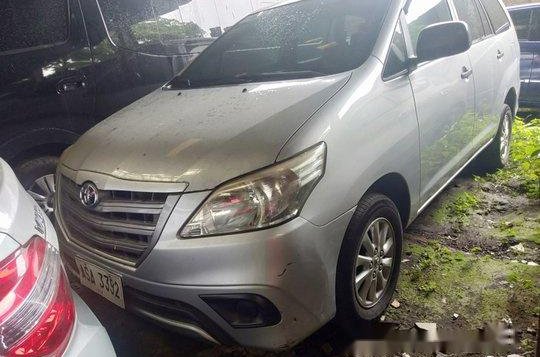 Silver Toyota Innova 2015 at 72000 km for sale-1